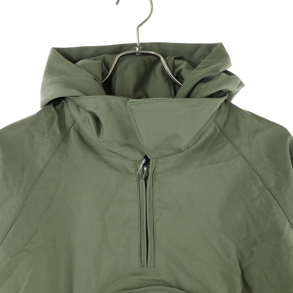 PHINGERIN フィンガリン WINDOW PARKA ウィンドーパーカー フード付 ハーフジッップジャケット カーキ PD-212-JK-081_画像3