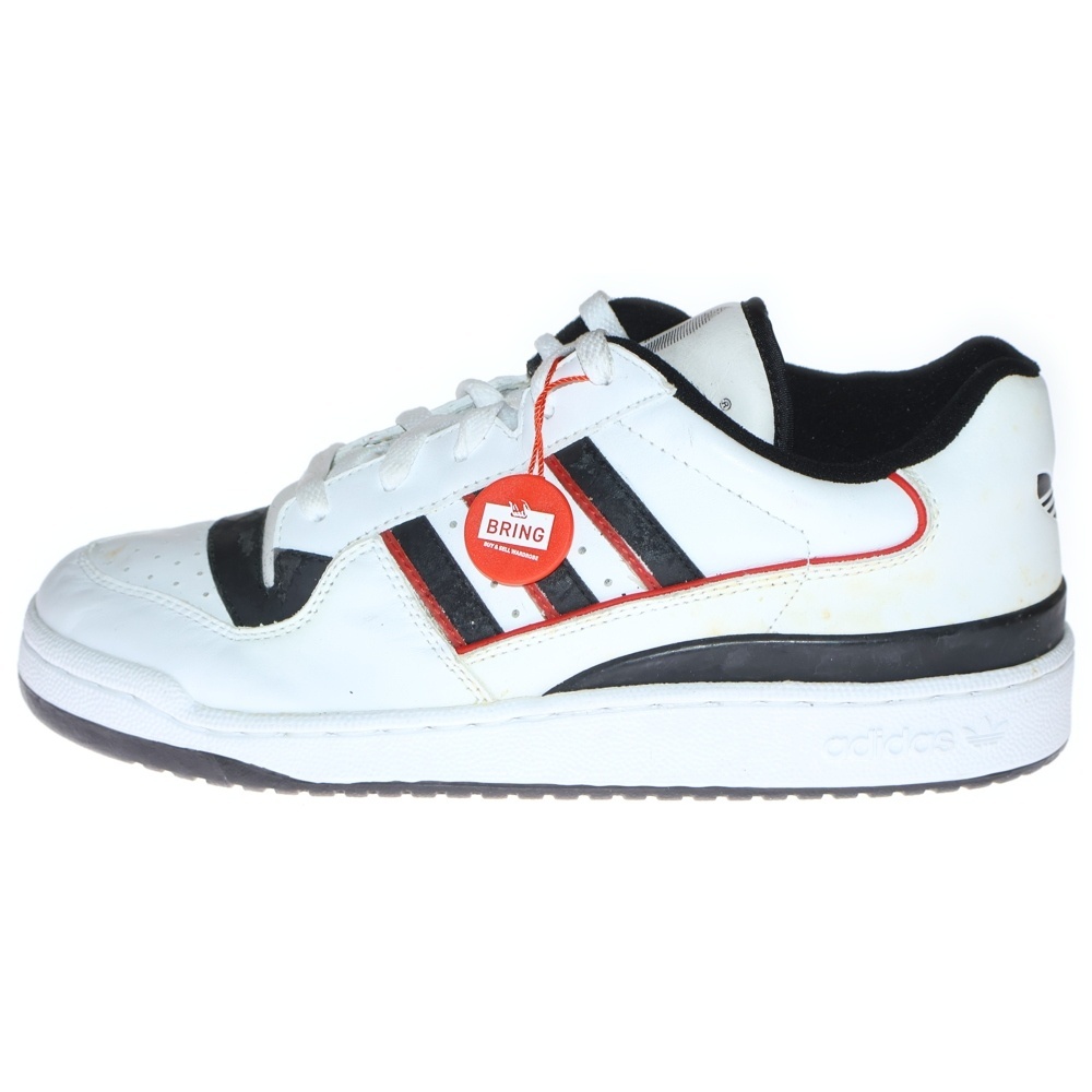 adidas アディダス 【2003年製】BROUGHAM ブローハム ローカットスニーカー ホワイト/ブラック US10.5/28.5cm 036749_画像1