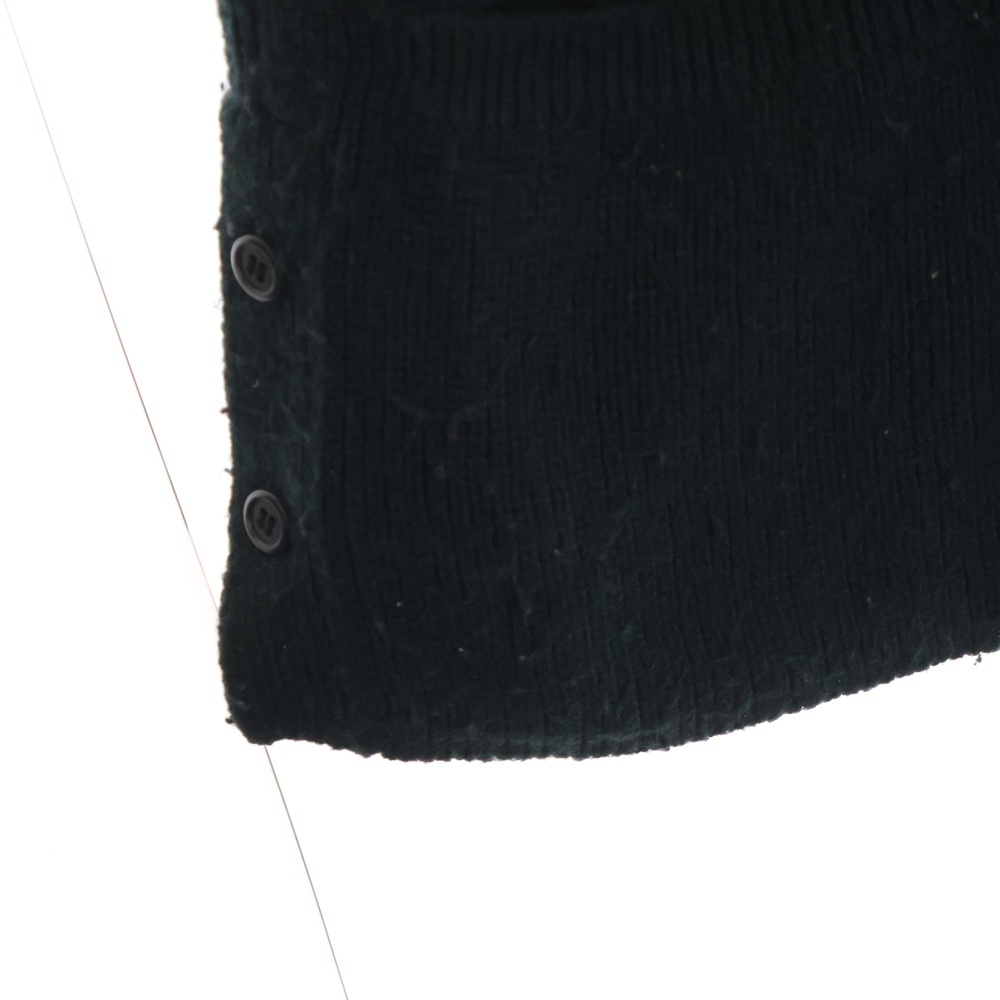 Y's for men ワイズフォーメン 18SS Vネック プルオーバー ダブル ポケット ニット ベスト MW-K38-603 グリーン_画像5