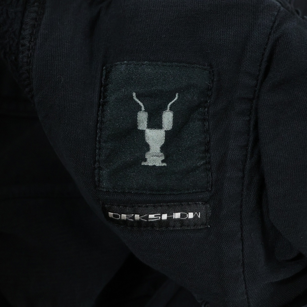 DRKSHDW ダークシャドウ 19AW Prisonner Drawstring Pants プリズナードローストリング スウェットパンツ ブラック DU19F6394-F_画像7