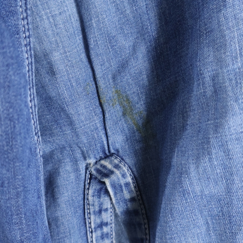 CARHARTT カーハート HEART TAG DENIM SHIRT 復刻 ハートタグ デニム シャツ インディゴ E746-CH180_画像6