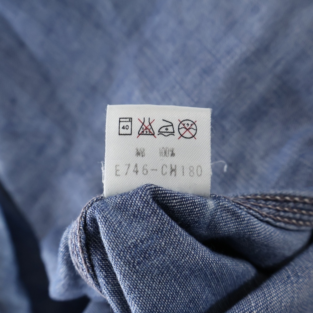 CARHARTT カーハート HEART TAG DENIM SHIRT 復刻 ハートタグ デニム シャツ インディゴ E746-CH180_画像8