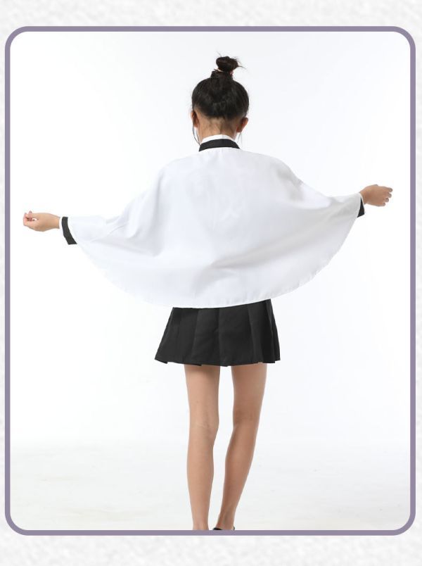 ★送料無料★ 栗花落カナヲ 鬼滅の刃 150サイズ コスプレ 子供用サイズクリスマス プレゼントコスプレ衣装 つゆりかなを_画像3