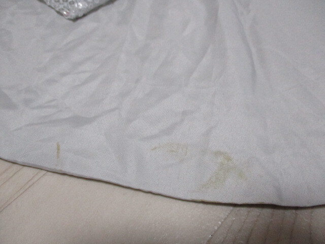 社交ダンス　　GK　GracaKarin　グレーにシルバー総スパン★ビジュー付きドレス_画像8