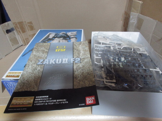 1/100 MG MS-06F-2 ザクⅡ　F2型　連邦軍仕様_画像3