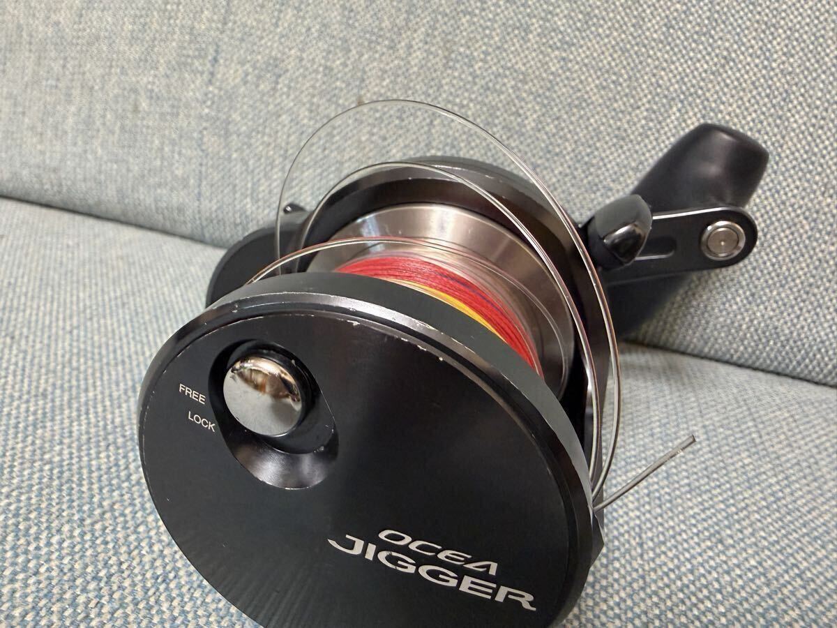 OCEA JIGGER オシアジガー　3000HG F Custom エフ カスタム SHIMANO シマノ ベイトリール 右巻き 右ハンドル_画像4