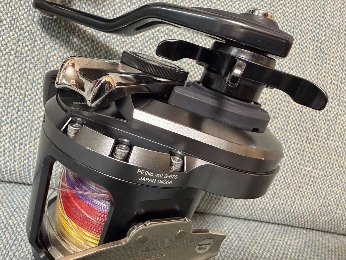 OCEA JIGGER オシアジガー　3000HG F Custom エフ カスタム SHIMANO シマノ ベイトリール 右巻き 右ハンドル_画像7