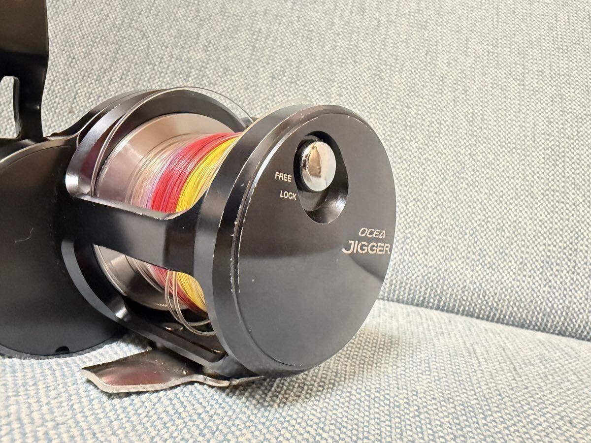 OCEA JIGGER オシアジガー　3000HG F Custom エフ カスタム SHIMANO シマノ ベイトリール 右巻き 右ハンドル_画像8