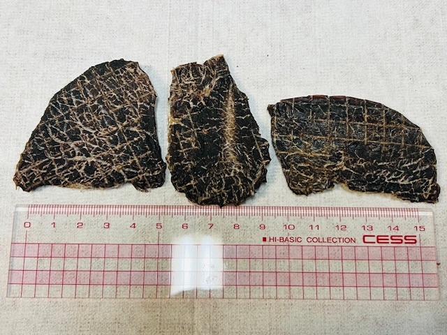 京都丹波 山幸 本州鹿肉ジャーキー 無添加 モモ肉の厚切り 200g(100g×2袋) 送料無料 鹿肉 シカ肉_画像4