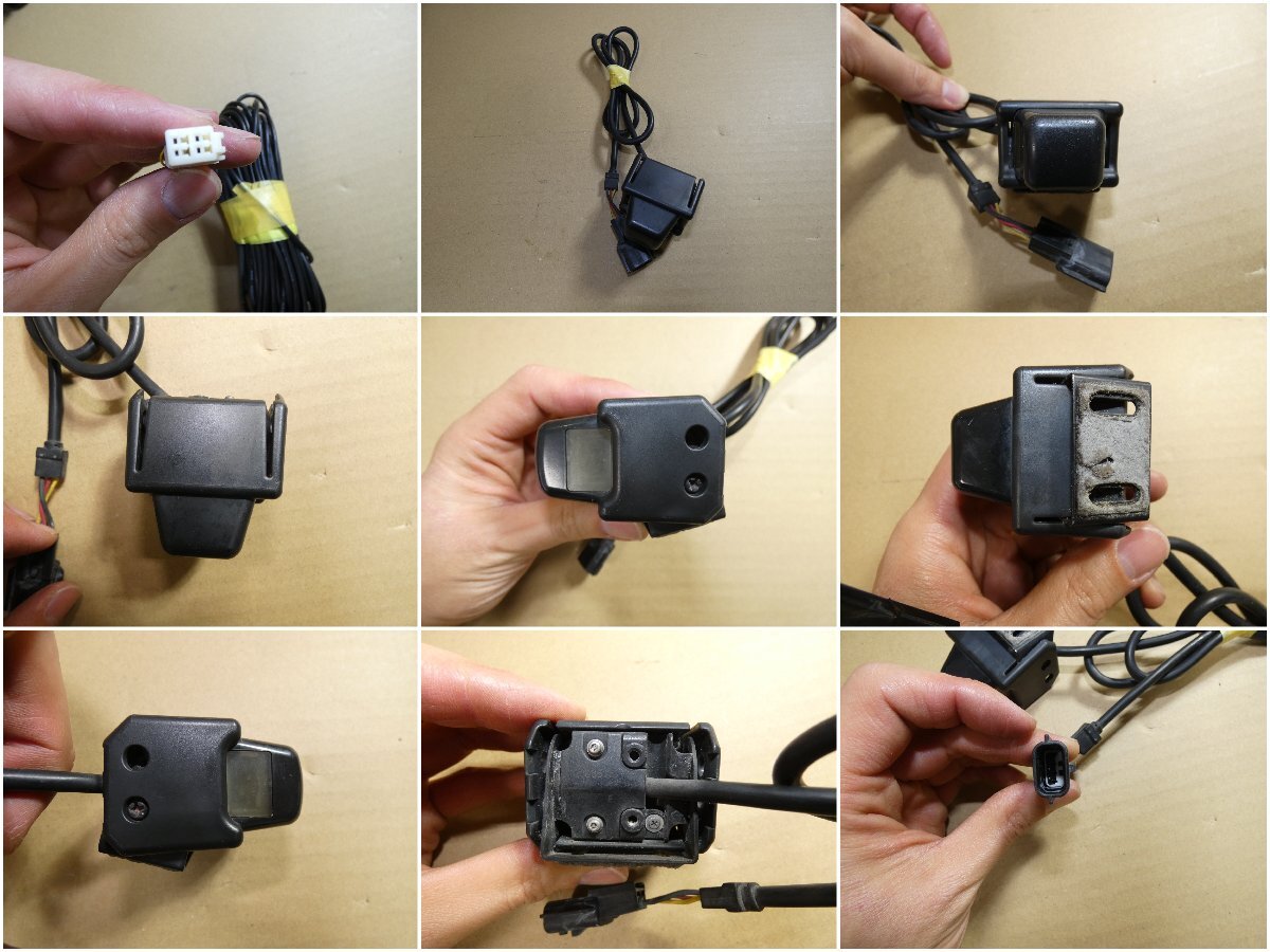 B4575 イ B ECLIPSE イクリプス バックカメラ リアカメラ フロントカメラ 前 後ろ camera セット_画像3