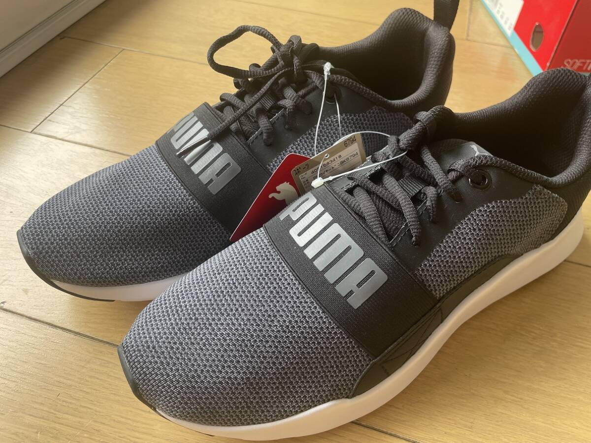【送料無料】新品・未使用♪ 27㎝ プーマ PUMA ワイヤードニット 366971 01_画像1