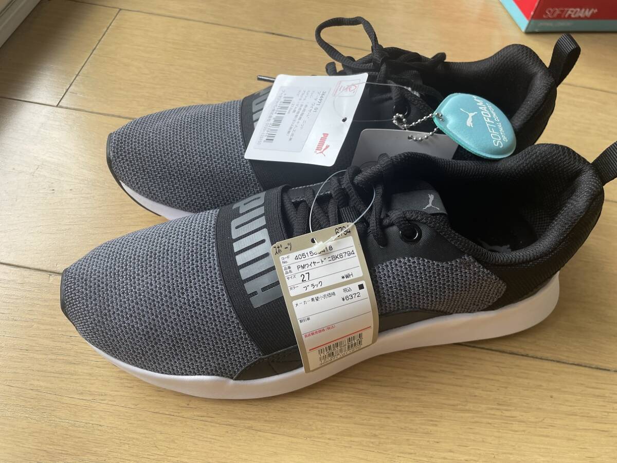 【送料無料】新品・未使用♪ 27㎝ プーマ PUMA ワイヤードニット 366971 01_画像6