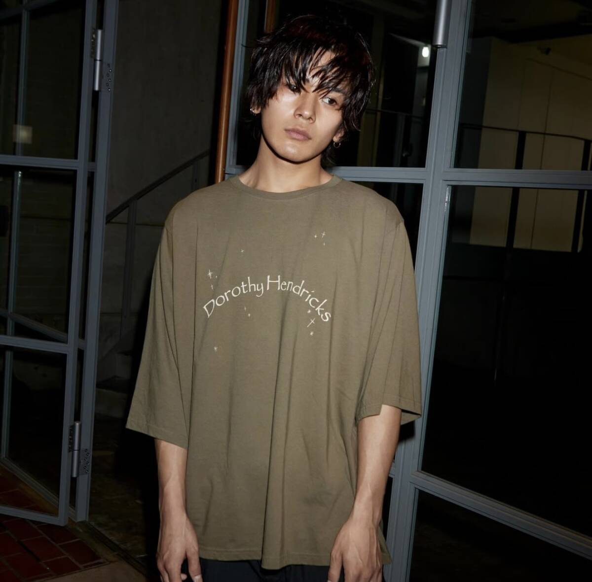 DorothyHendricks ドロシーヘンドリックス　DOLMAN SLEEVE TEE ユニセックス_画像3