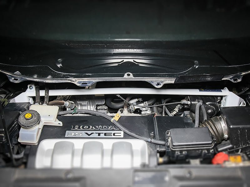 OKUYAMA オクヤマ ストラットタワーバー フロント タイプI MCS スチール製 エリシオン/プレステージ RR1 RR2 RR3 RR4 RR5 RR6_画像1