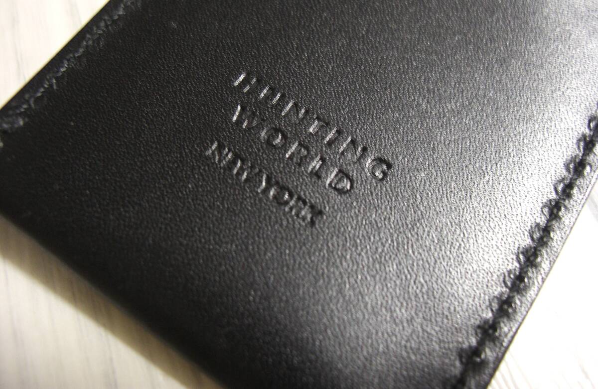 超入手困難!限定モデル!非売品!参考価格約2,5万円が極得!イタリア製!象ロゴ!ネームタグ鞄バッグアクセサリー黒ハンティングワールド!逸品!_画像4