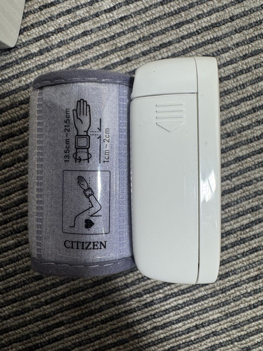 CITIZEN* запястье тип тонометр *CH-650F/ мобильный тонометр / простой измерение / автоматика измерение тонометр / белый / Citizen электризация 0 рабочее состояние подтверждено текущее состояние товар 