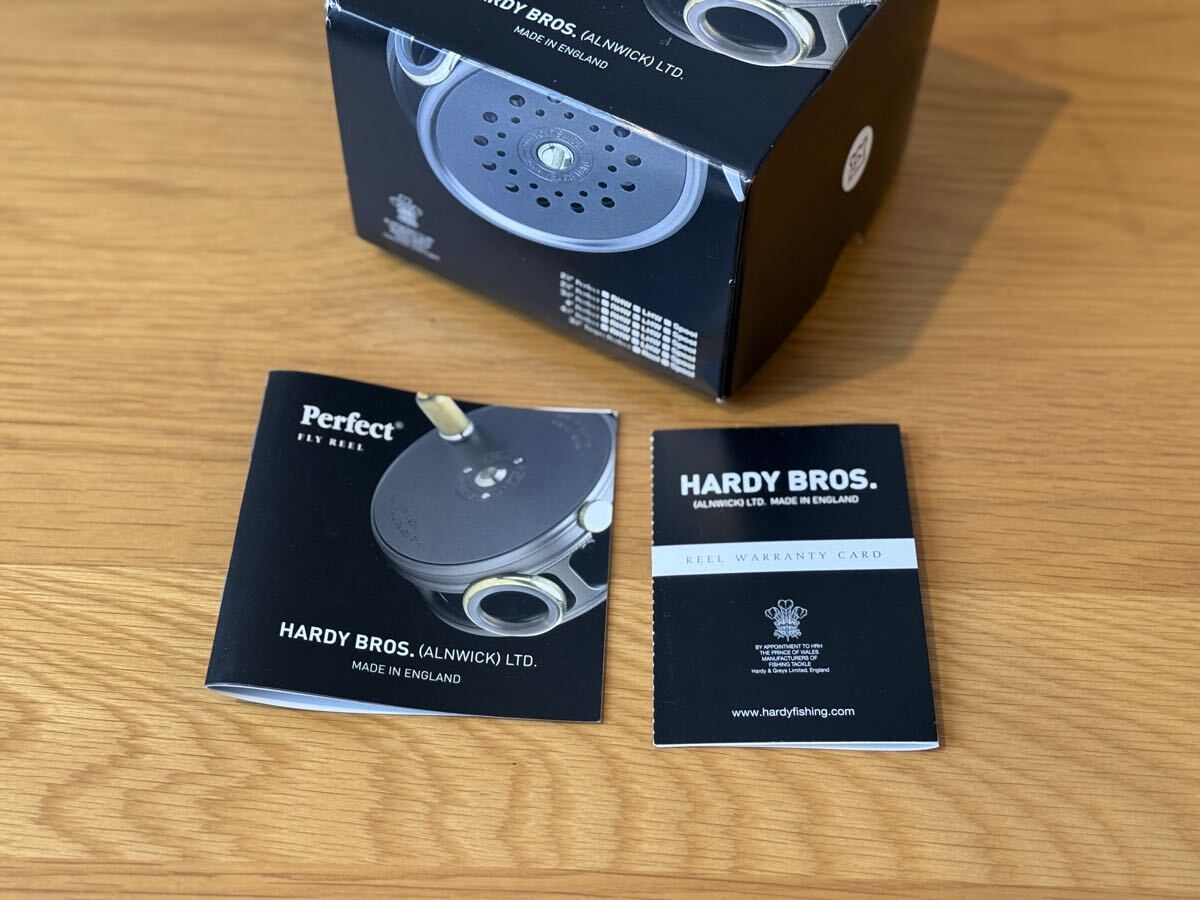 HARDY PERFECT 2 7/8 LHW BLACK made in ENGLAND_画像8