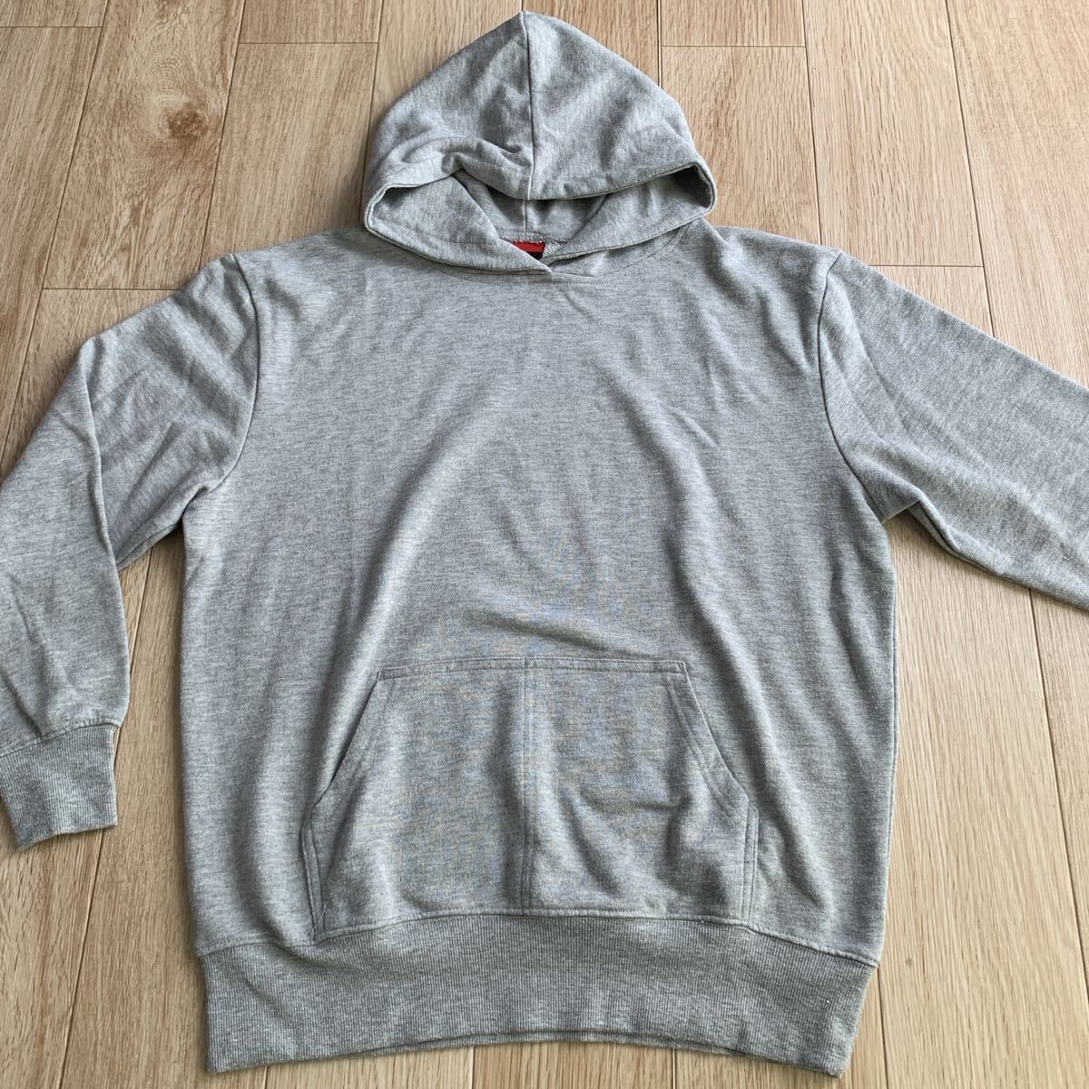 XTS エックスティーエス　スウェットパーカー　グレー　170cm_画像1