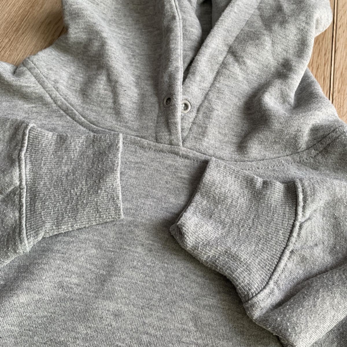 XTS エックスティーエス　スウェットパーカー　グレー　170cm_画像5