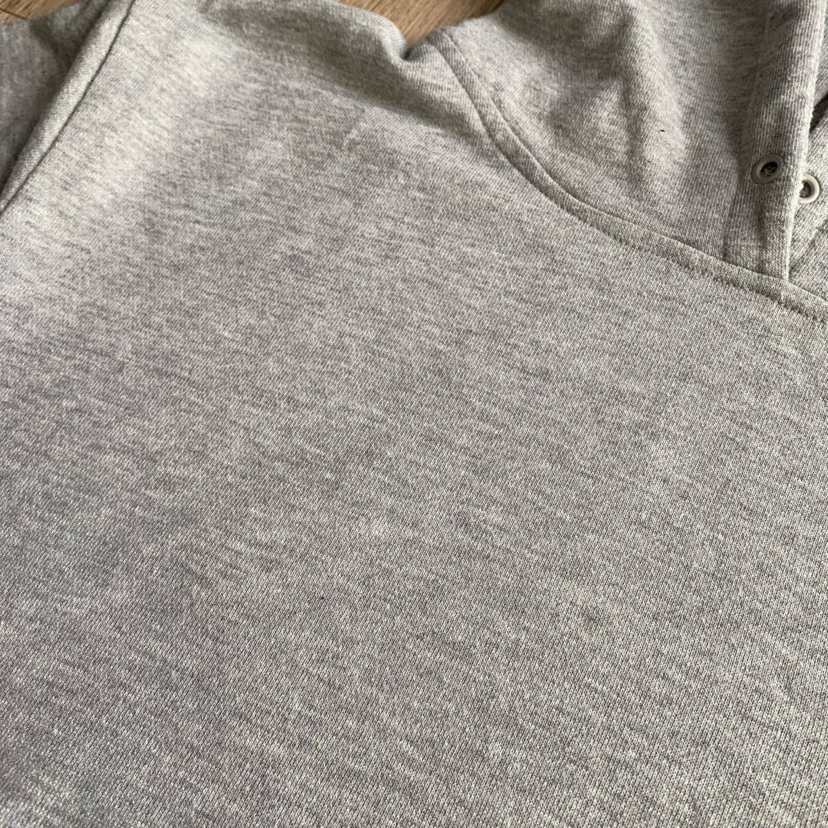 XTS エックスティーエス　スウェットパーカー　グレー　170cm_画像6