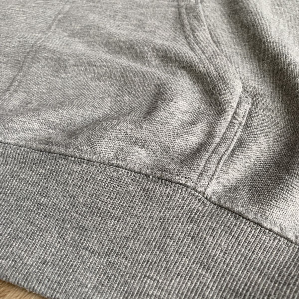 XTS エックスティーエス　スウェットパーカー　グレー　170cm_画像7