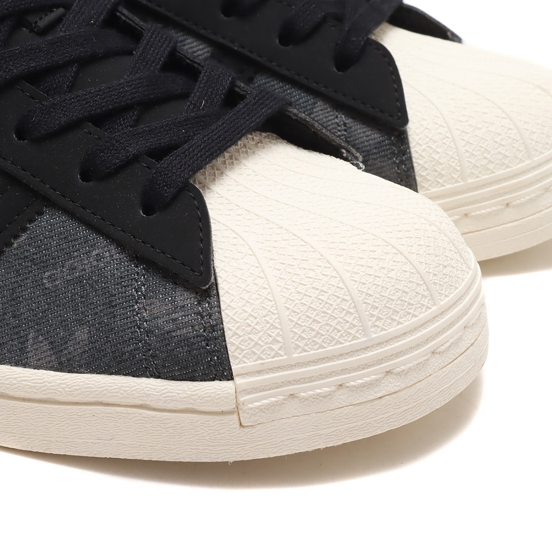  Adidas 27.5cm super Star Denim a Tomos обычная цена 13200 иен серый черный SUPERSTAR DENIM atmos оригиналы 