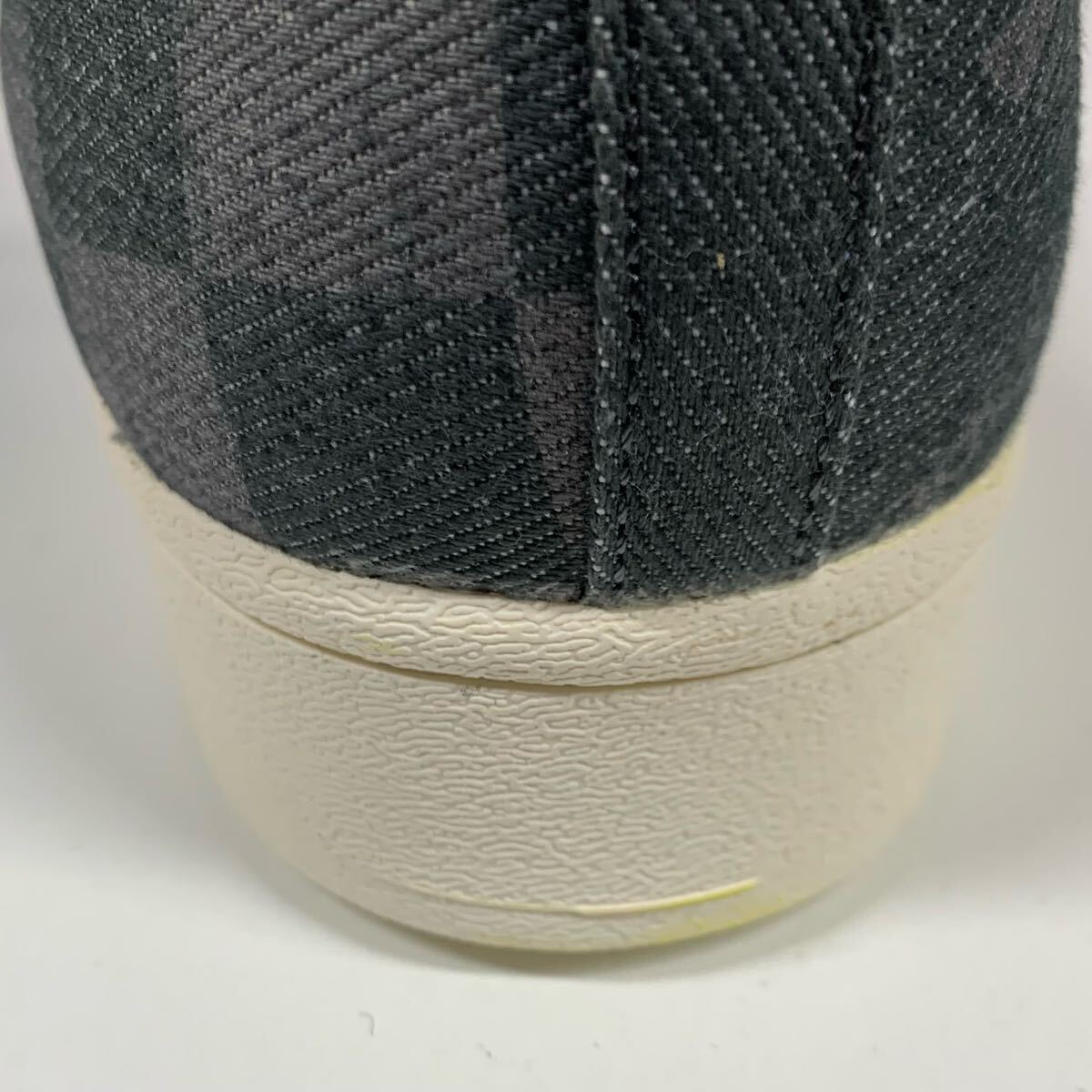  Adidas 27.5cm super Star Denim a Tomos обычная цена 13200 иен серый черный SUPERSTAR DENIM atmos оригиналы 