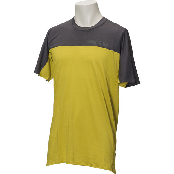 アディダス O テレックス SOLO ショートスリーブ Tシャツ 定価7689円 アウトドア TERREX 半袖 イエロー グレー_画像2