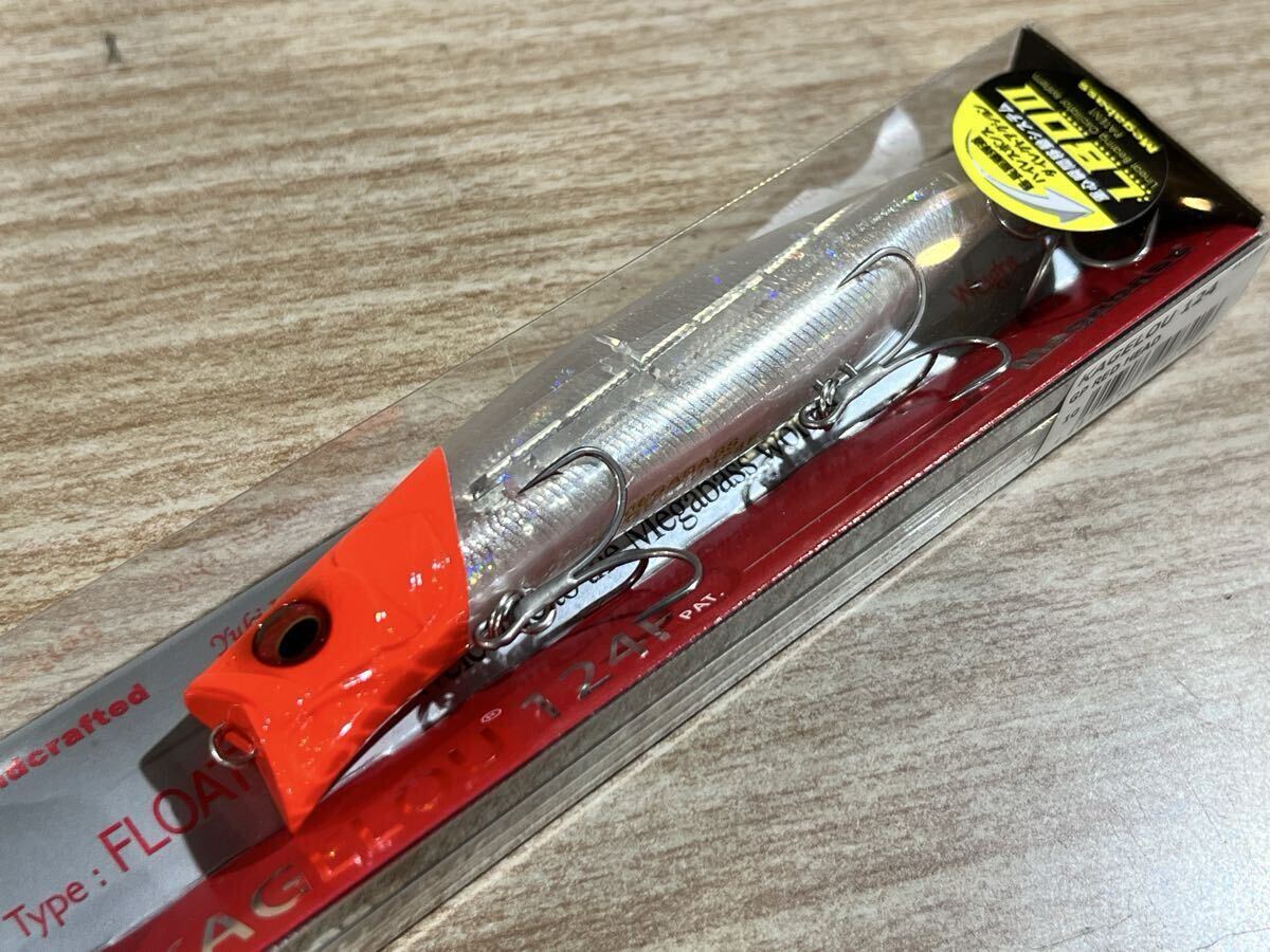 メガバス カゲロウ 124F 2025年限定カラー #10 GP RED HEAD 新品 ②_画像2