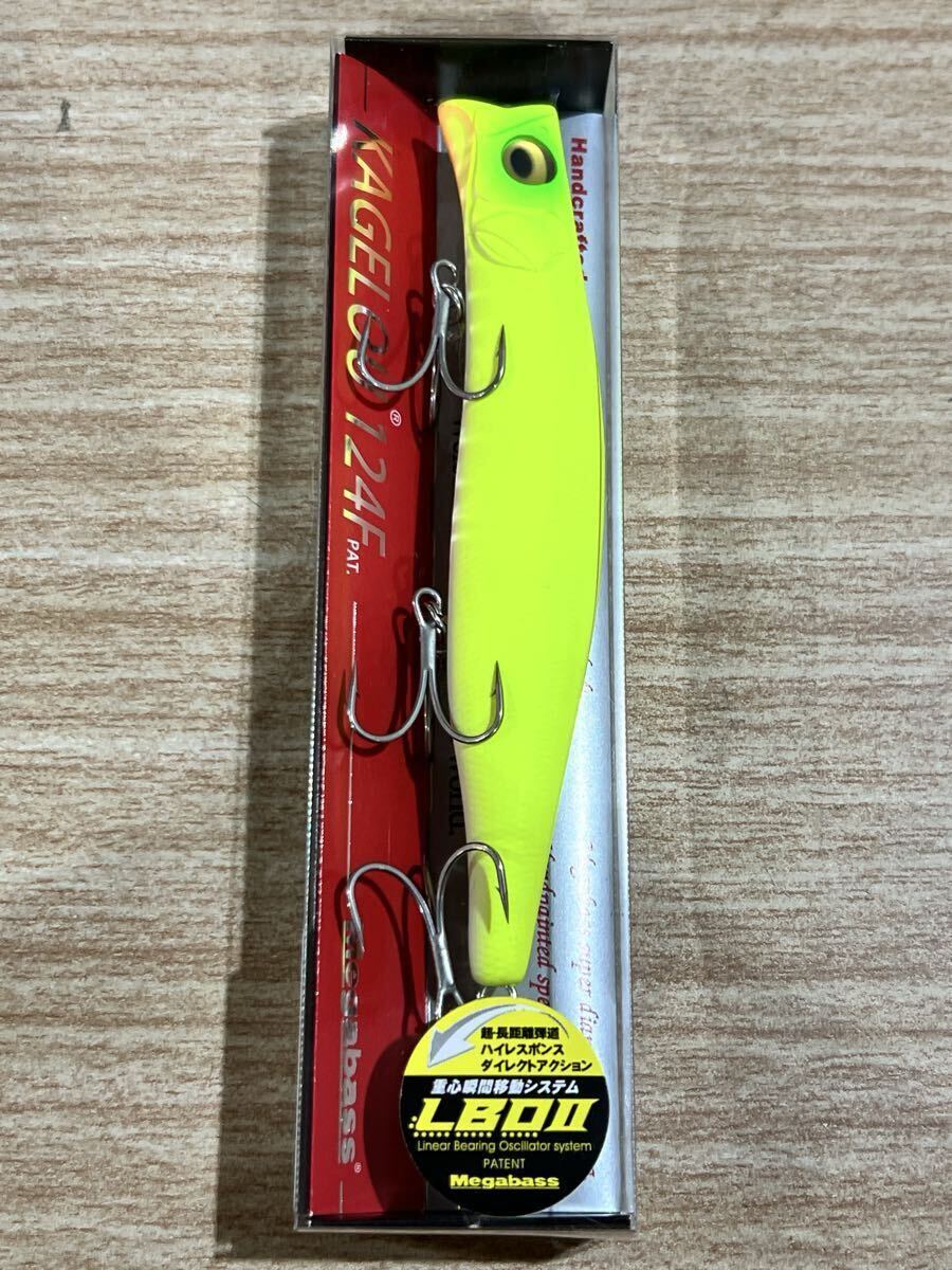 メガバス カゲロウ 124F 2025年限定カラー #13 DO CHART 新品 ①_画像1