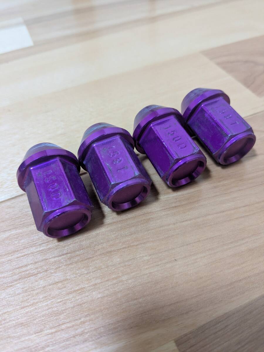 kics ジュラルミンナット パープル M12×P1.5_画像3