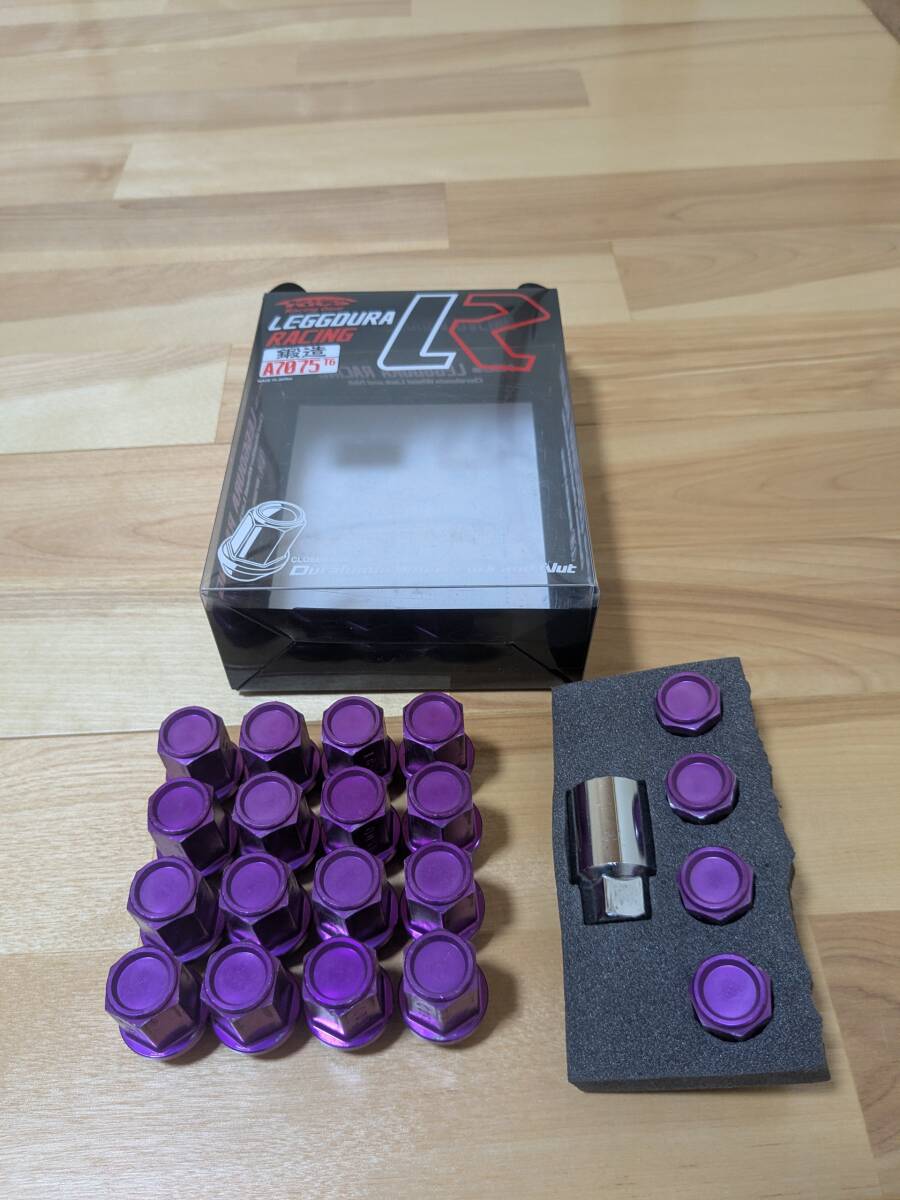 kics ジュラルミンナット パープル M12×P1.5_画像4