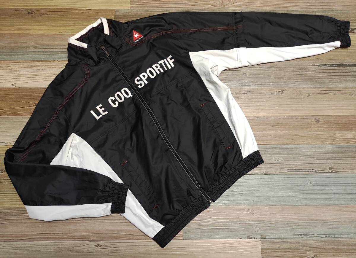 ★ルコック★le coq sportif GOLF 2WAY ウィンドジャケット 黒_画像5