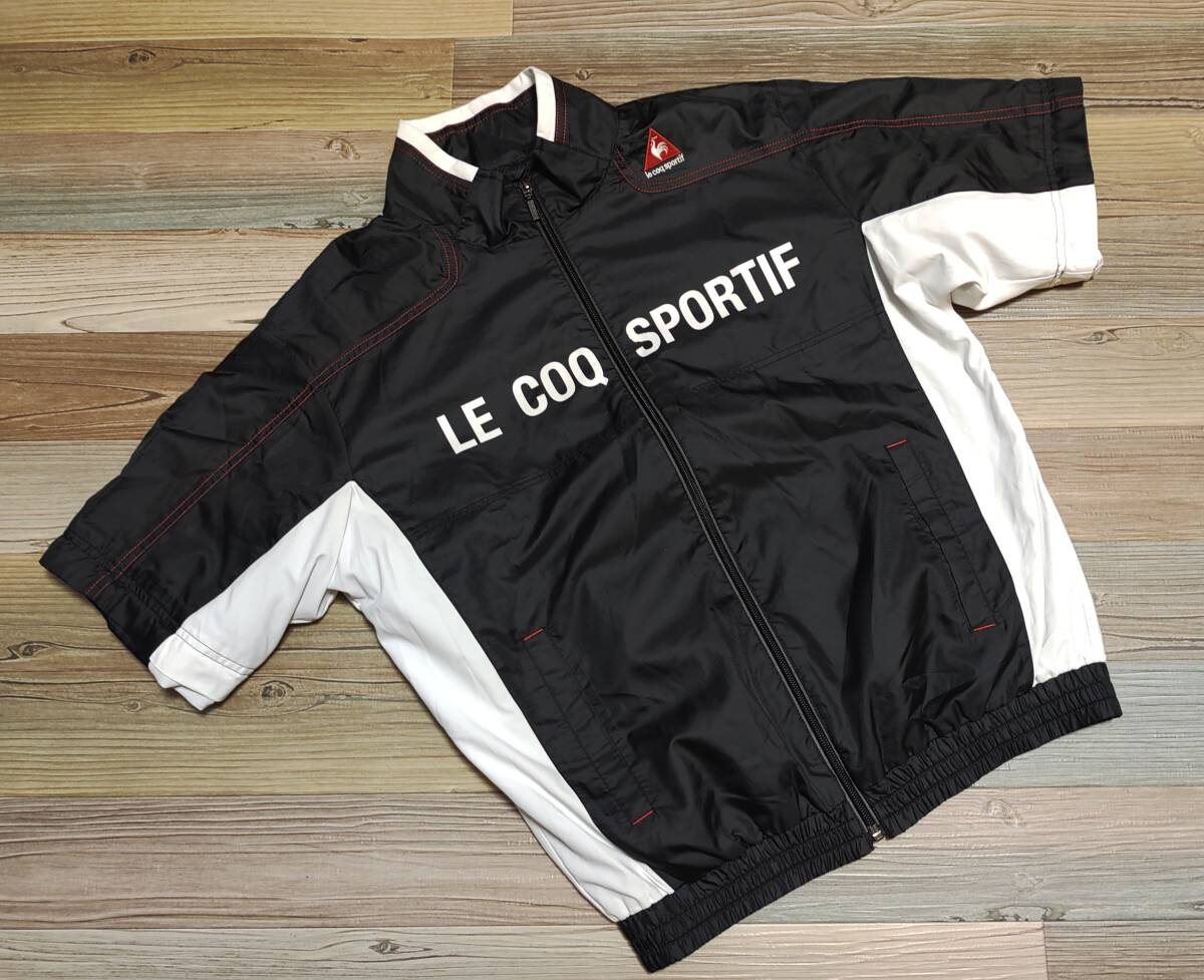★ルコック★le coq sportif GOLF 2WAY ウィンドジャケット 黒_画像2