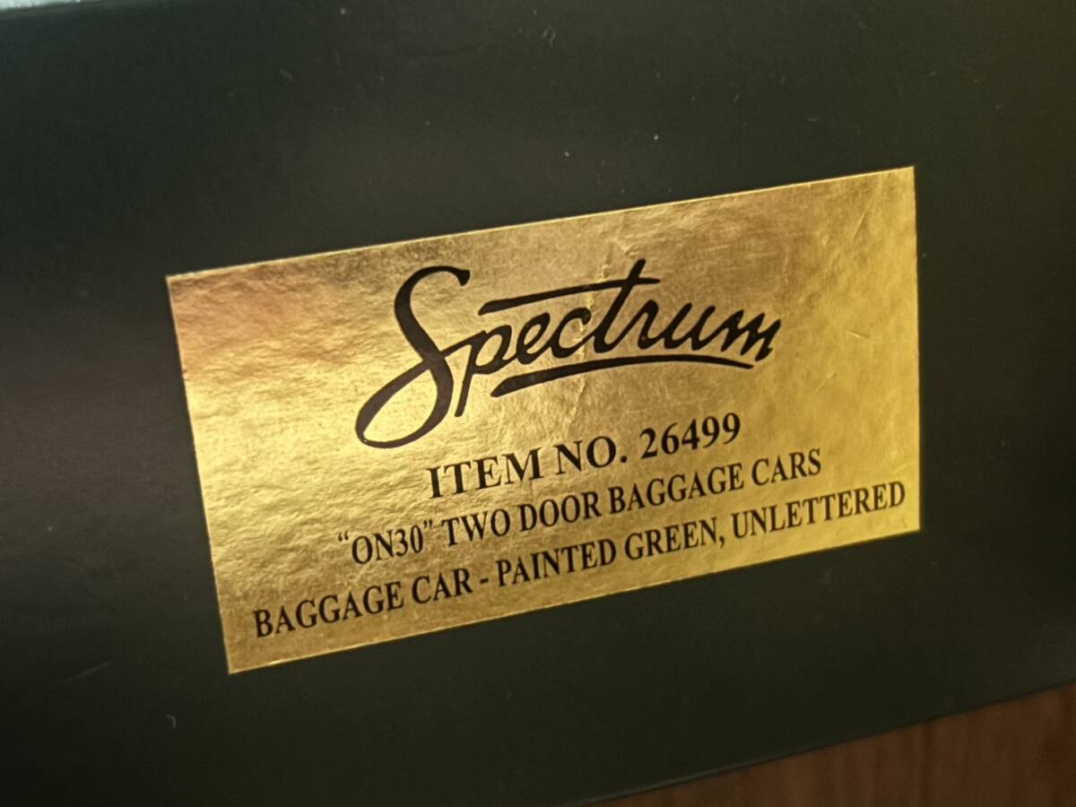 鉄道模型　Spectrum NO.26499 &#34;ON30&#34; TWO DOOR BAGGAGE CARS_画像5
