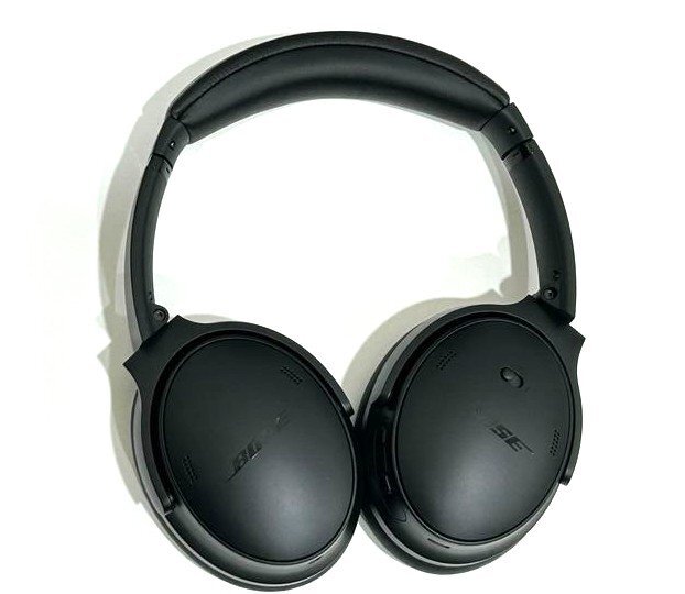 [Q19274] прекрасный товар BOSE QUIETCOMFORT HEADPHONES NOISE CANCELLING наушники черный коробка есть принадлежности кейс 