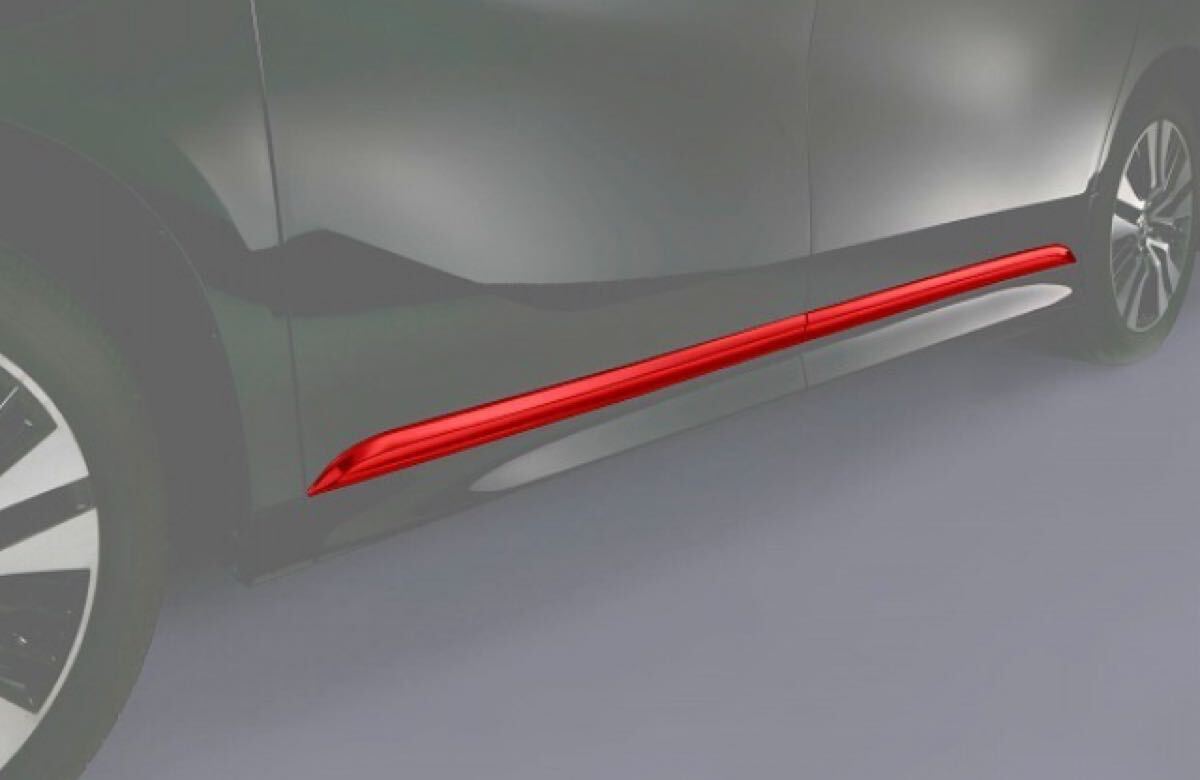 美品 シルクブレイズ ボディサイドトリム クロームメッキ SB-BST-30AV トヨタ アルファード/ヴェルファイア 30系_画像6