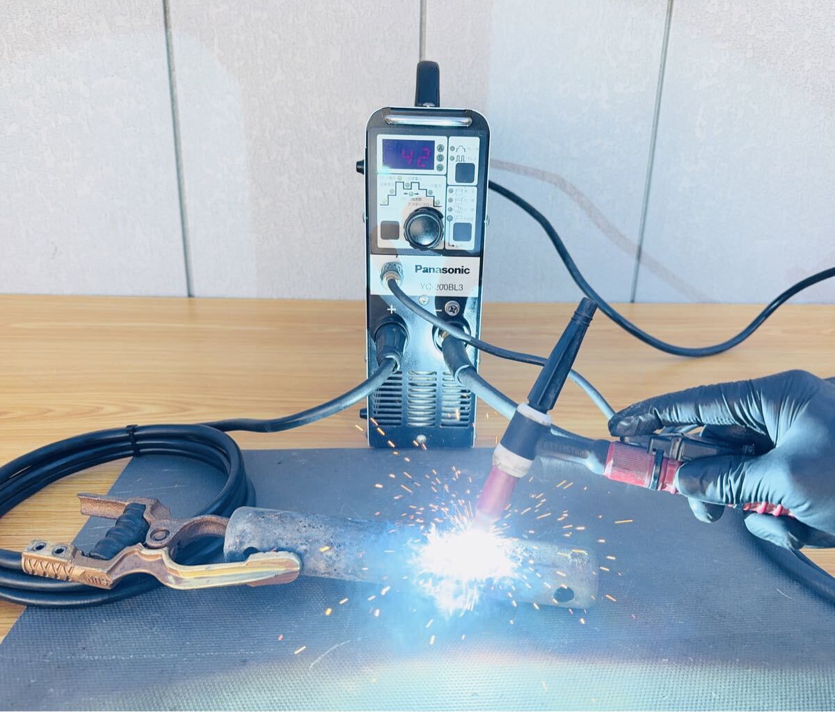 Panasonic パナソニック YC-200BL3インバータ制御直流TIG溶接用電源 動作確認済み......_画像10
