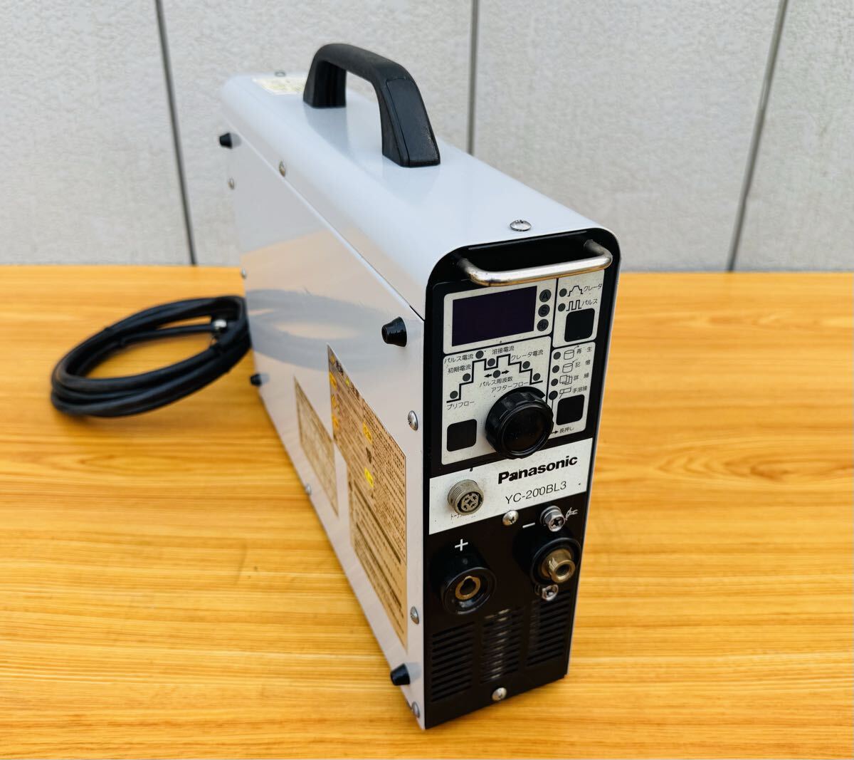 Panasonic パナソニック YC-200BL3インバータ制御直流TIG溶接用電源 動作確認済み......_画像8