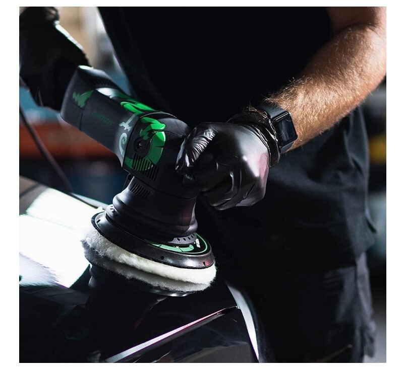 本日限定セール 新品未使用 E164 BATOCA ダブルアクションポリッシャー 125mm 700Wサンダー 六段変速ランダム軌道車 研磨 車磨き_画像2