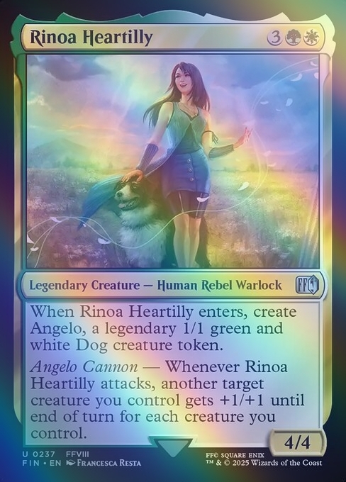 MTG ■金/英語版■ 《(237)《リノア・ハーティリー/Rinoa Heartilly》★FOIL★ ファイナルファンタジー FIN 金U_画像1