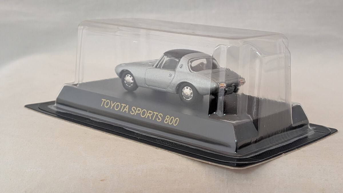 京商 1/64 トヨタスポーツ S800 シルバー TOYOTA ヨタハチ_画像5