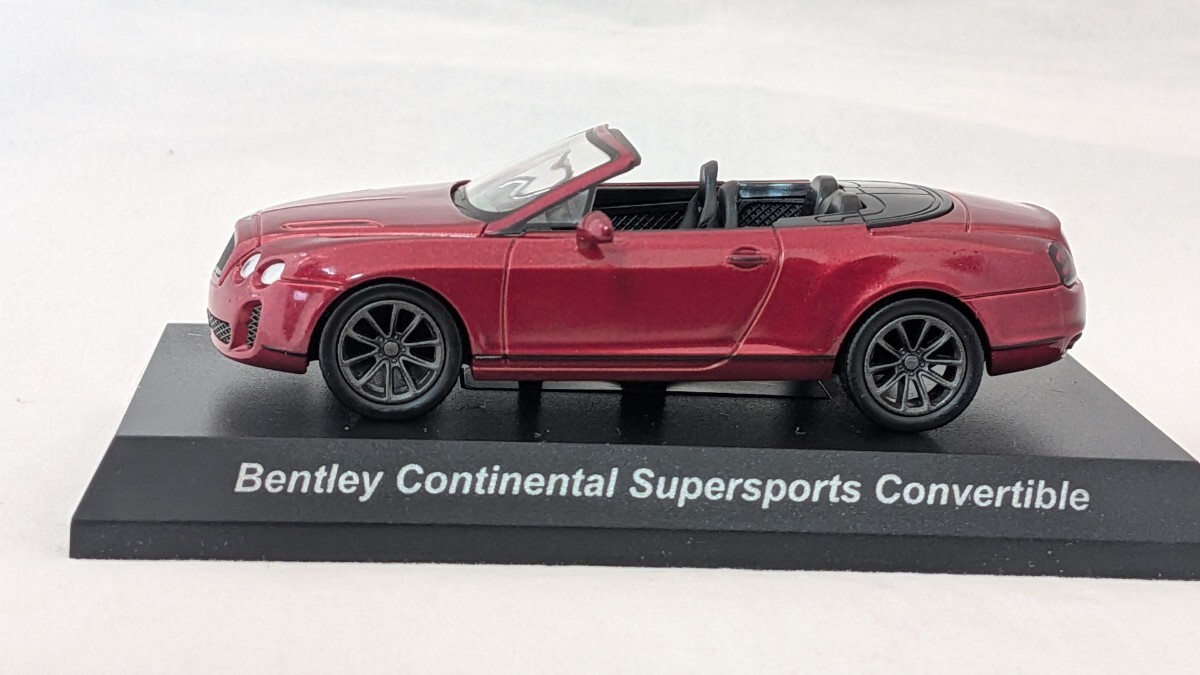 京商 1/64 ベントレー コンチネンタル ス−パ− スポーツ コンチネンタル Bentley レッド_画像4