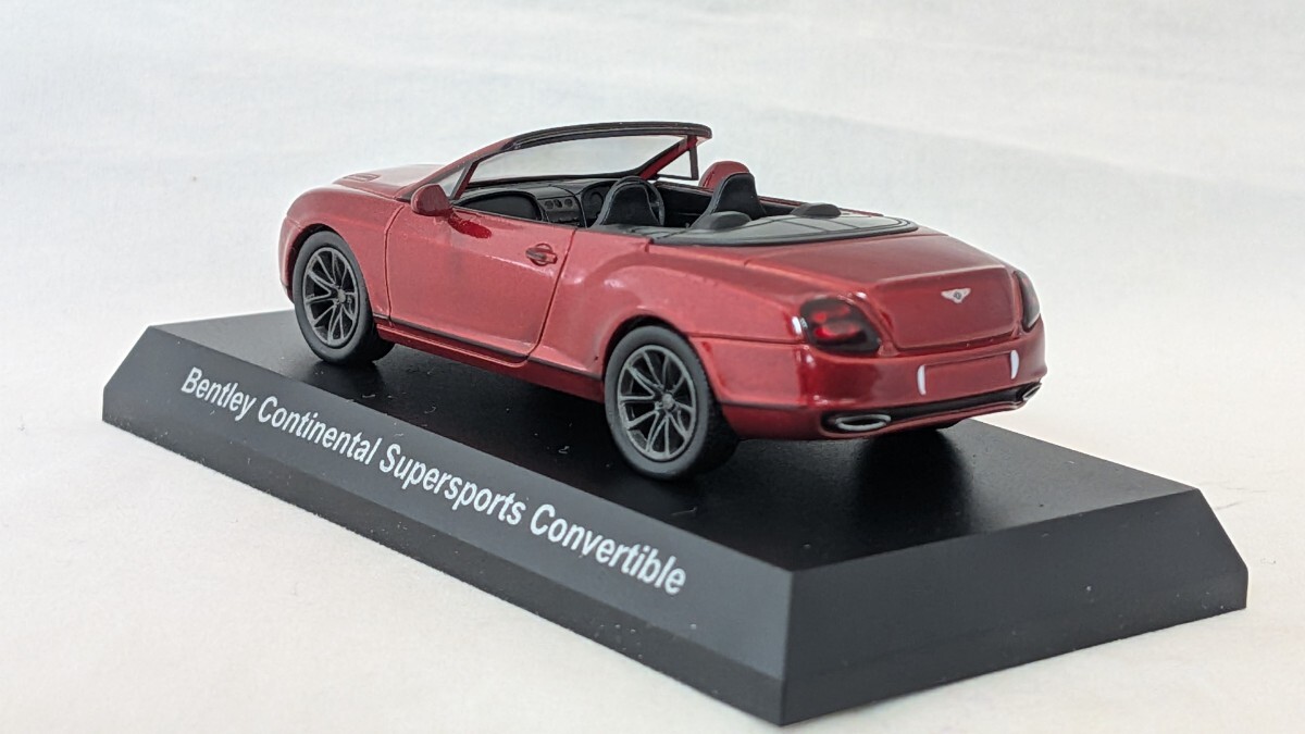 京商 1/64 ベントレー コンチネンタル ス−パ− スポーツ コンチネンタル Bentley レッド_画像5