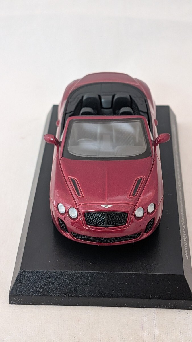 京商 1/64 ベントレー コンチネンタル ス−パ− スポーツ コンチネンタル Bentley レッド_画像9