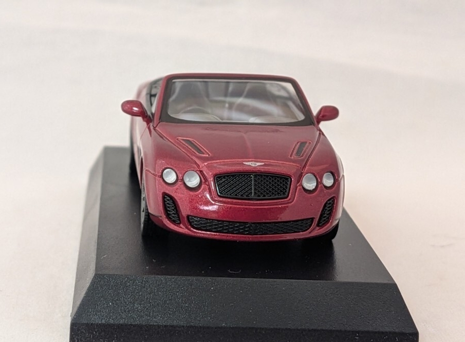 京商 1/64 ベントレー コンチネンタル ス−パ− スポーツ コンチネンタル Bentley レッド_画像7