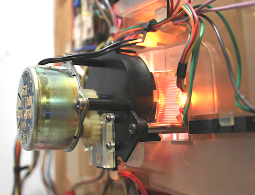  очень редкий retro! cell основа : Star kla автомобиль -( flat мир ) права предмет позиций предмет motor 60Hz Stop кнопка .. шар падение 