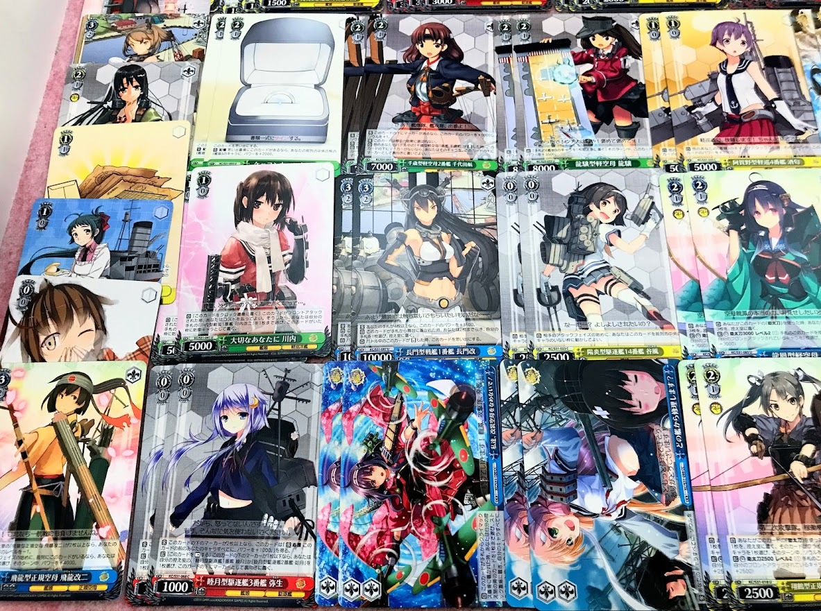 送230円～ 大量☆ ヴァイスシュヴァルツ「艦これ」トレーディングカード まとめて　トレカ 艦隊これくしょん 美少女 コラボ カード アニメ_画像5