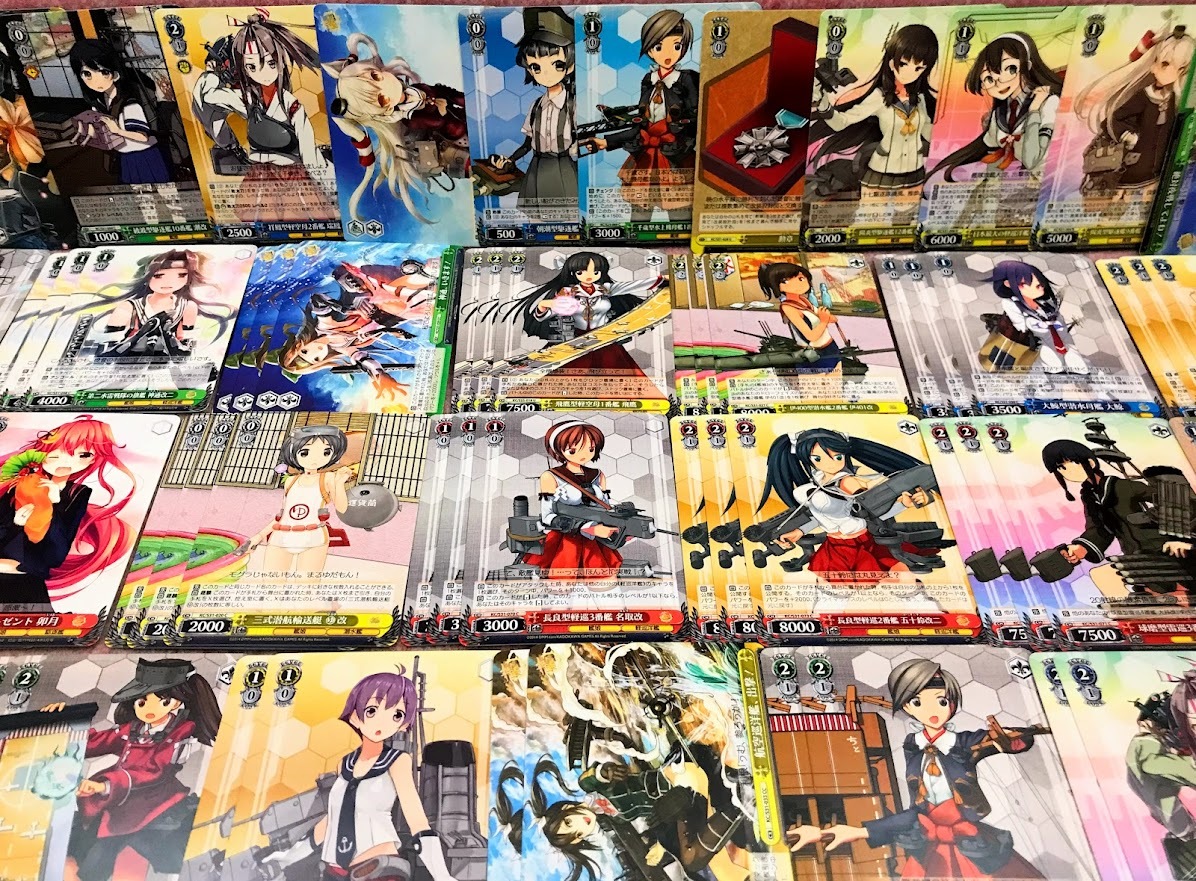 送230円～ 大量☆ ヴァイスシュヴァルツ「艦これ」トレーディングカード まとめて　トレカ 艦隊これくしょん 美少女 コラボ カード アニメ_画像3