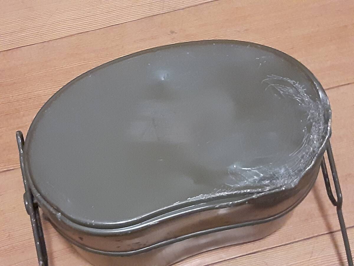 戦闘飯盒2型 陸上自衛隊 飯盒 戦闘飯盒2型OD 戦闘飯ごう2型OD 官品_画像6